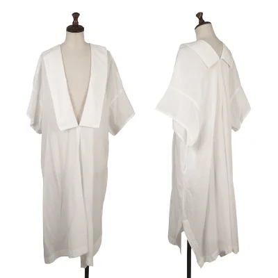 LIMI feu Cotton Design Collar Dress
