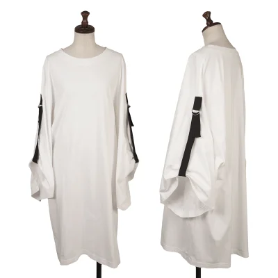 LIMI feu Cotton Belted Sleeve Design Dress