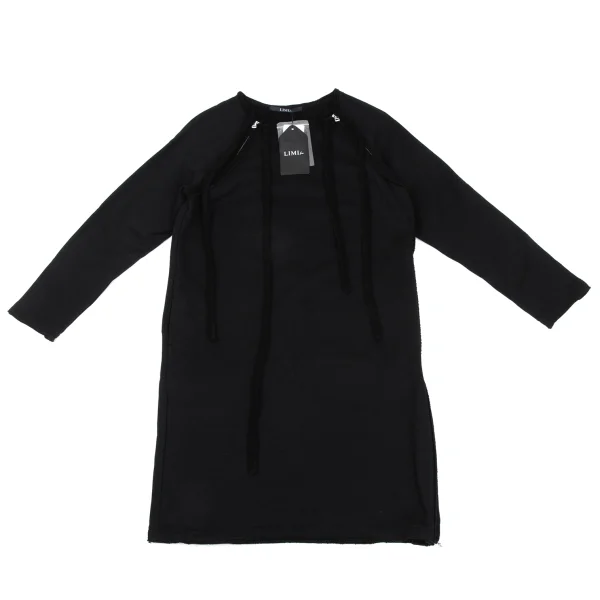 LIMI feu Cotton Zip Design Sweat Dress K-171724_002