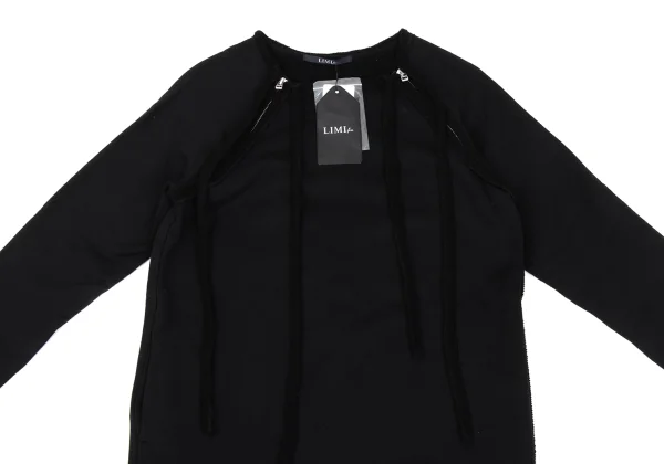 LIMI feu Cotton Zip Design Sweat Dress K-171724_003