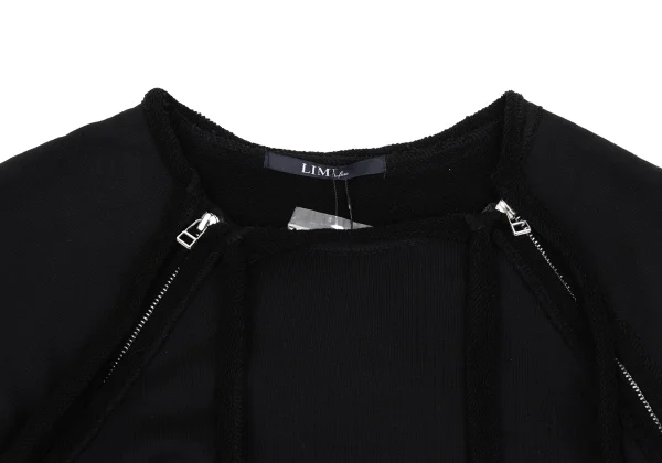 LIMI feu Cotton Zip Design Sweat Dress K-171724_004