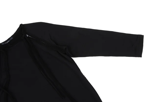 LIMI feu Cotton Zip Design Sweat Dress K-171724_007