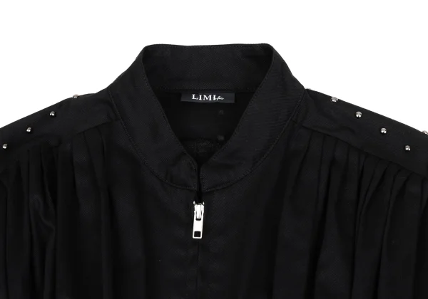 LIMI feu Cotton Studs Double Zip Blouson K-171726_004
