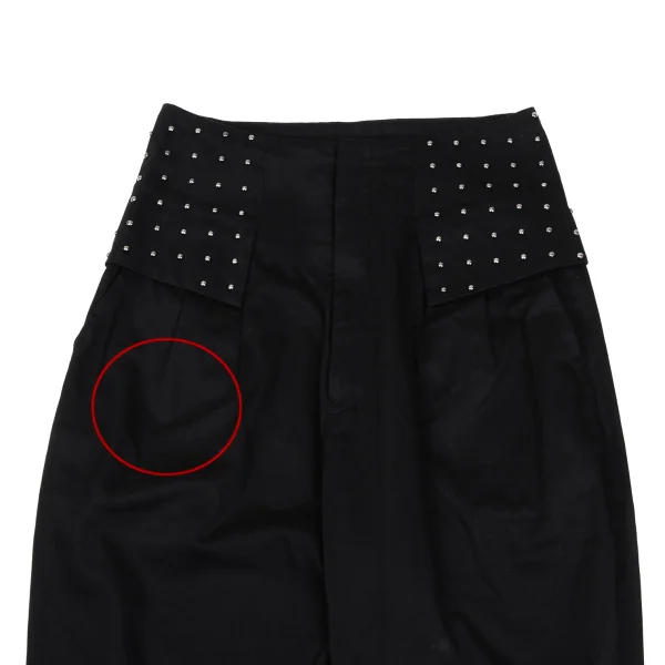 LIMI feu Cotton Studs Cropped Pants K-171727_002