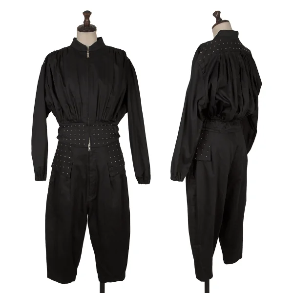 LIMI feu Cotton Studs Blouson & Pants Black S K-171728_001