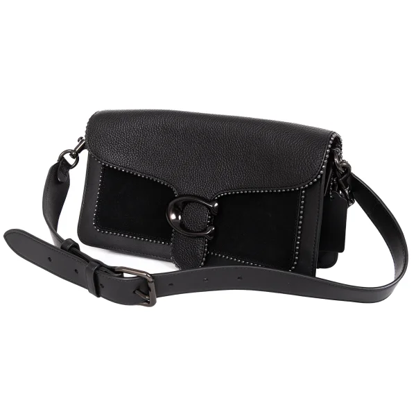 COACH TABBY 2WAY Leather Shoulder Bag Black  K-171734_001