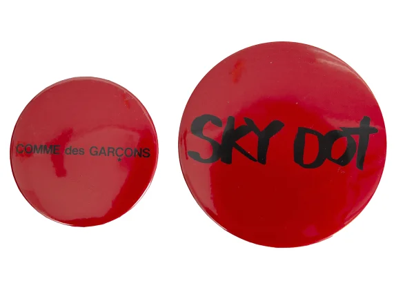 COMME des GARCONS SKY DOT 5 pieces Pins K-171745_004