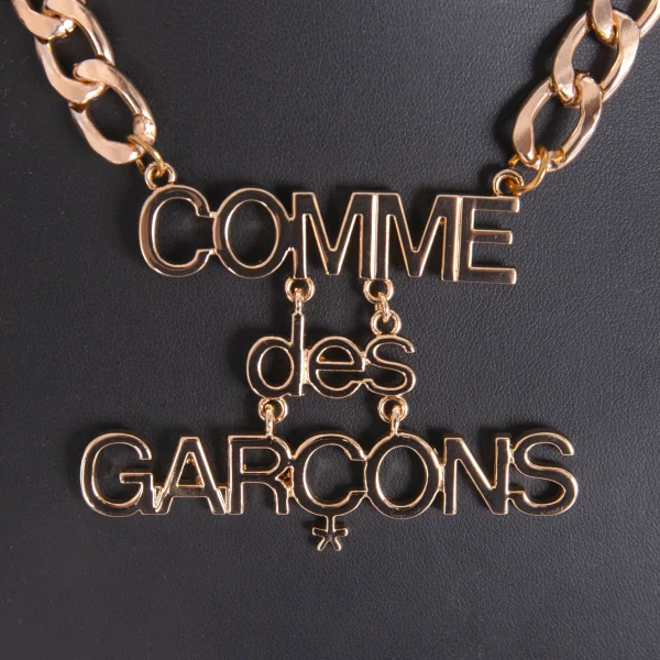 COMME des GARCONS Logo Chain Nacklace K-171746_002