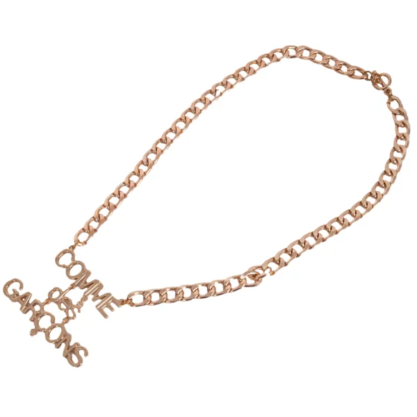 COMME des GARCONS Logo Chain Nacklace K-171746_003