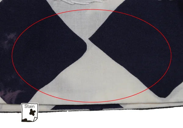 COMME des GARCONS Bleached Diamond Check Skirt K-171748_008
