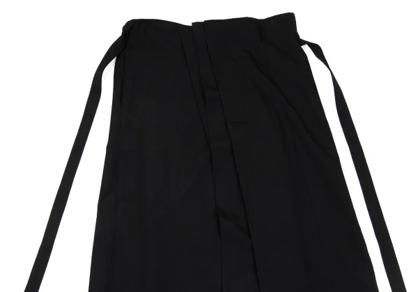tricot COMME des GARCONS Wool Pleated Wrap Design Skirt K-171751_003