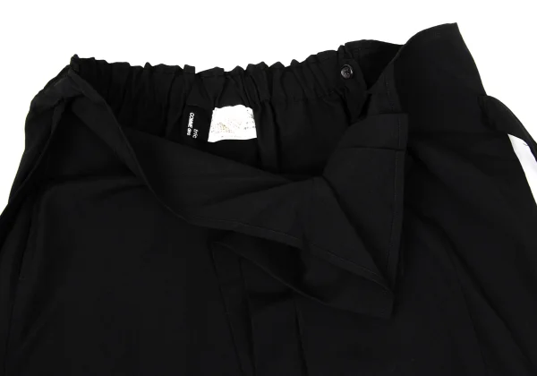tricot COMME des GARCONS Wool Pleated Wrap Design Skirt K-171751_006
