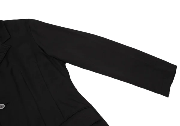 ローブドシャンブル コムデギャルソンrobe de chambre COMME des GARCONS ナイロンリバーシブル4Bジャケット 黒M位 K-171752_005