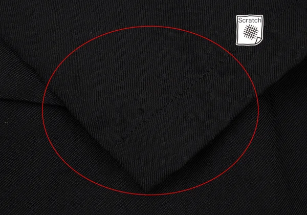 ローブドシャンブル コムデギャルソンrobe de chambre COMME des GARCONS ナイロンリバーシブル4Bジャケット 黒M位 K-171752_007