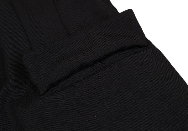 ローブドシャンブル コムデギャルソンrobe de chambre COMME des GARCONS ナイロンリバーシブル4Bジャケット 黒M位 K-171752_010