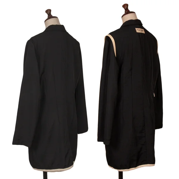 robe de chambre COMME des GARCONS Piping Reversible Long Jacket & Skirt K-171754_003
