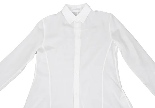 Yohji Yamamoto NOIR Asymmetrical Long Shirt K-171755_003