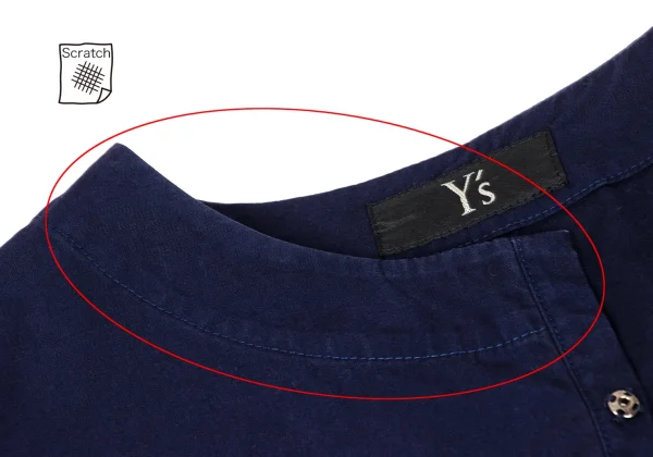 Y's Pleated Hem Pocket Design Sleeveless Dress K-171757_007