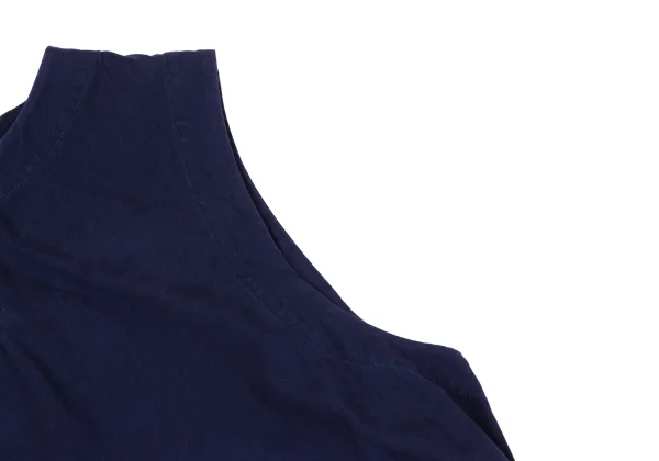 Y's Pleated Hem Pocket Design Sleeveless Dress K-171757_009