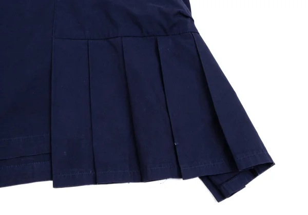 Y's Pleated Hem Pocket Design Sleeveless Dress K-171757_014