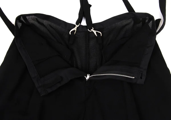 Yohji Yamamoto FEMME Wool Suspender Wide Pants K-171758_006