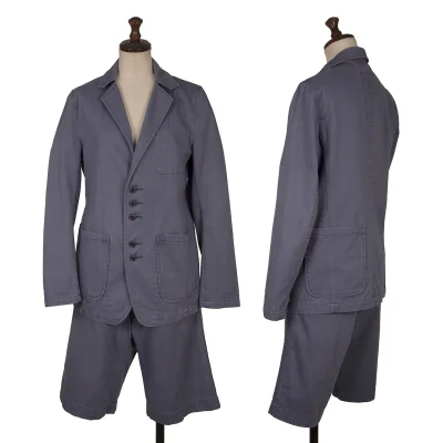 Y's Cotton Jacket & Shorts