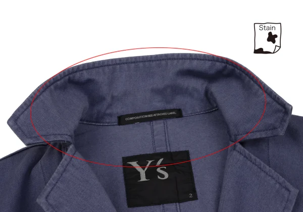 Y's Cotton Jacket & Shorts K-171764_005