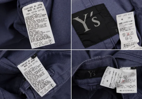 Y's Cotton Jacket & Shorts K-171764_020