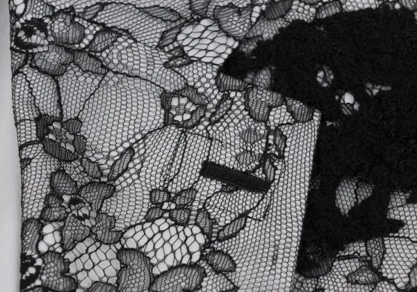 COMME des GARCONS Floral Lace Back Ribbon Tulle Jacket K-171765_004