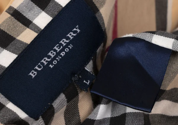 BURBERRY LONDON Checker Lining Half Coat K-171768_018