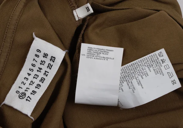 マルタンマルジェラMartin Margiela 10 コットンクルーネックTシャツ