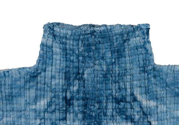 ISSEY MIYAKE Graphic Print Stretch Pleated T Shirt K-171777_004