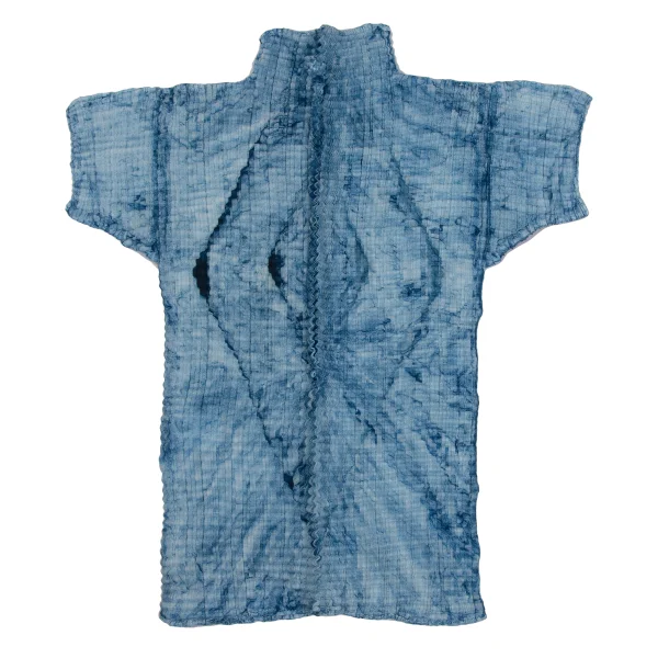 ISSEY MIYAKE Graphic Print Stretch Pleated T Shirt K-171777_009