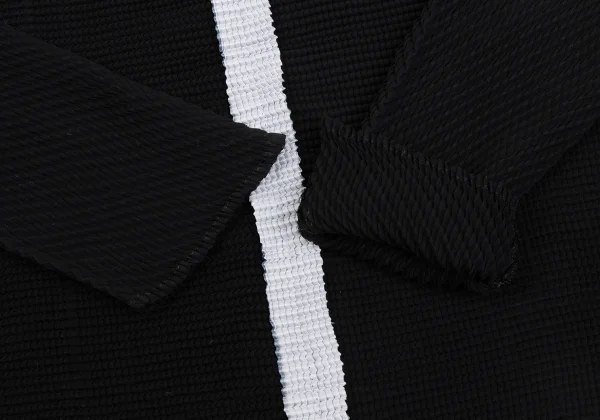 イッセイミヤケISSEY MIYAKE センターラインストレッチプリーツ