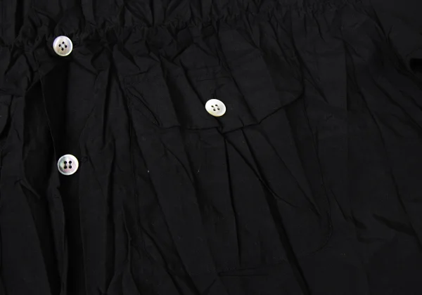 ISSEY MIYAKE Wrinkled Pleat Flap-Pocket Short-Sleeve Shirt K-171781_007