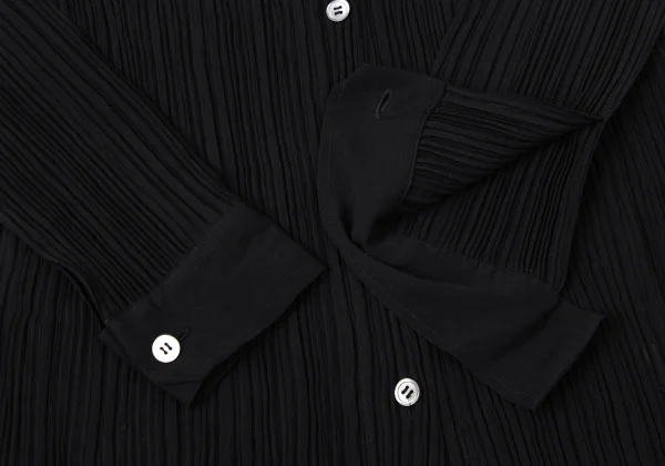 ISSEY MIYAKE Pleated Long Sleeve Shirt K-171782_007