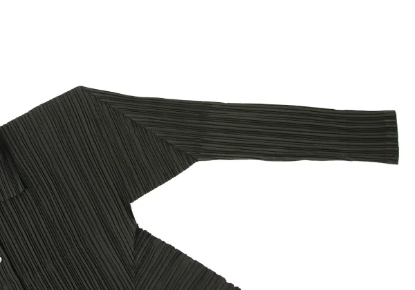 ISSEY MIYAKE Pleats Switching Hem Shirt K-171783_007