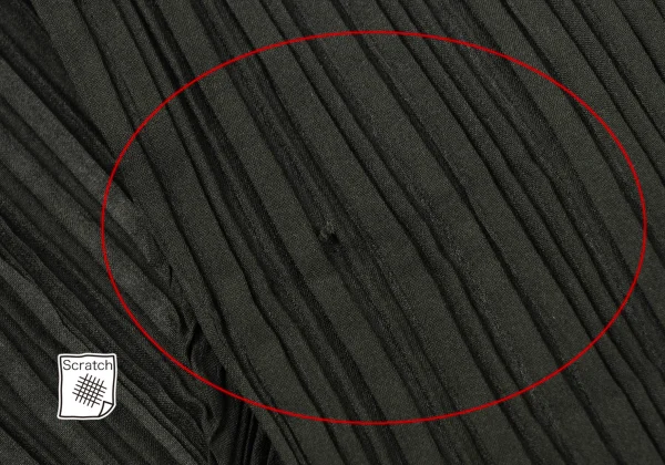 ISSEY MIYAKE Pleats Switching Hem Shirt K-171783_009