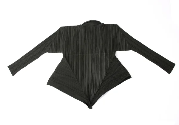 ISSEY MIYAKE Pleats Switching Hem Shirt K-171783_013