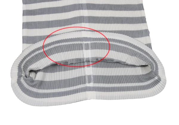 ISSEY MIYAKE Pleated Striped Skipper Shirt K-171784_012