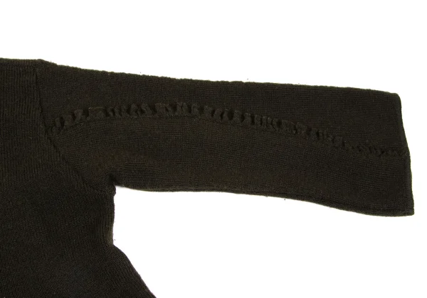 ISSEY MIYAKE Wool Cutting Knit Dress K-171791_006