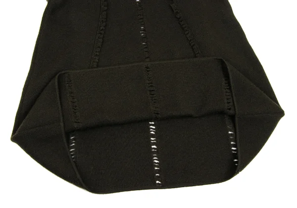 ISSEY MIYAKE Wool Cutting Knit Dress K-171791_009