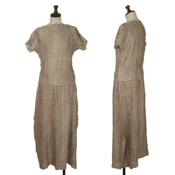 ISSEY MIYAKE Long Pleated Skirt K-171793_010