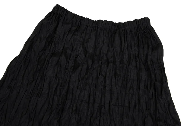 ISSEY MIYAKE Wrinkle Pleated Long Skirt K-171795_003