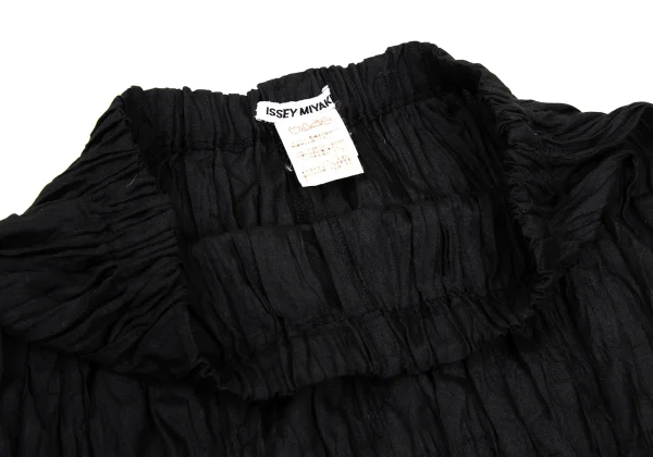 ISSEY MIYAKE Wrinkle Pleated Long Skirt K-171795_004