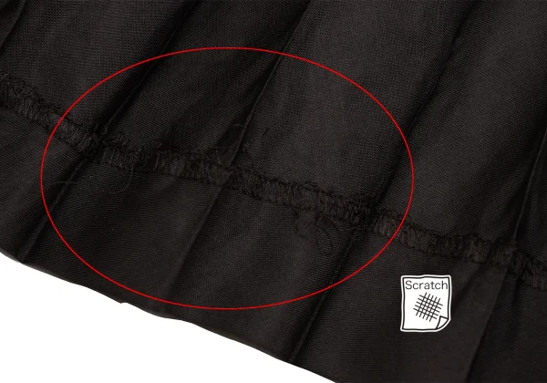 ISSEY MIYAKE Graphic Print Pleated Skirt K-171798_015