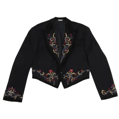 YOSHIYUKI KONISHI Embroidered Bijou Jacket