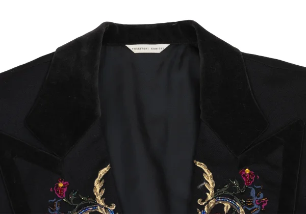 YOSHIYUKI KONISHI Embroidered Bijou Jacket K-171802_003