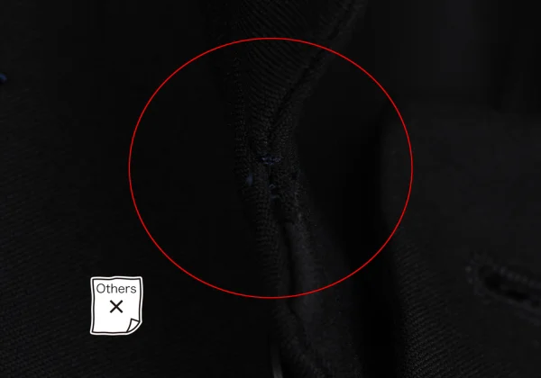 YOSHIYUKI KONISHI Wool Blend Bijou Stand Collar Jacket K-171803_004