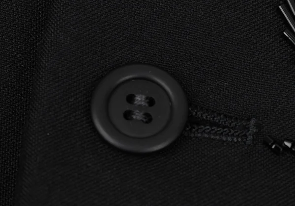 YOSHIYUKI KONISHI Wool Blend Bijou Stand Collar Jacket K-171803_011